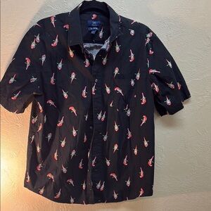 George Black Casual Button Down Shirt